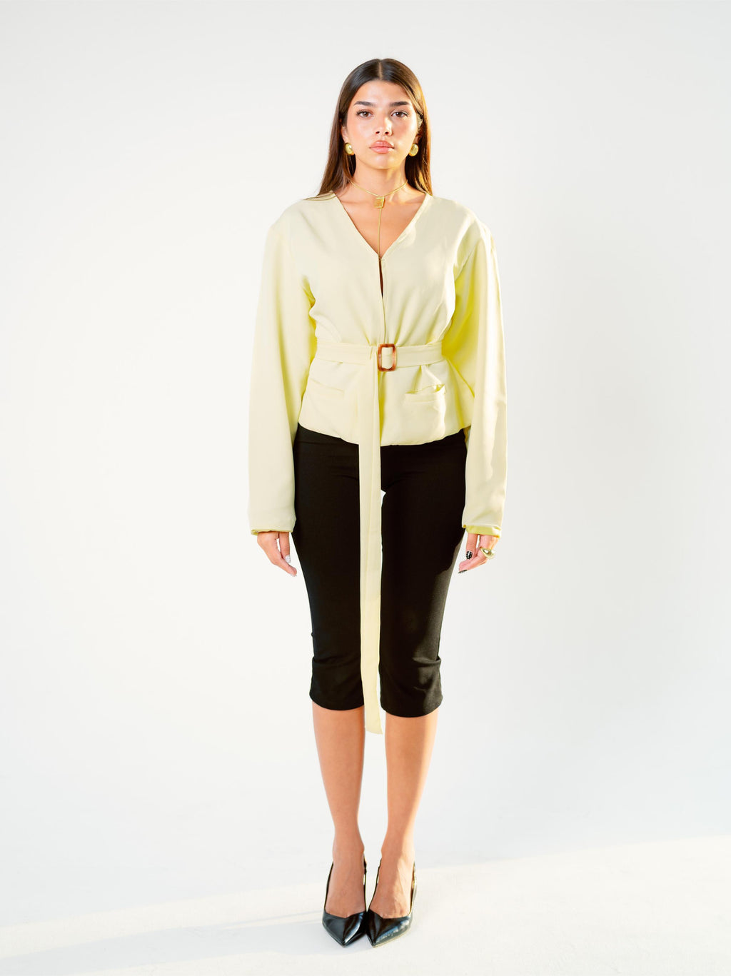 Butter Yellow blazer
