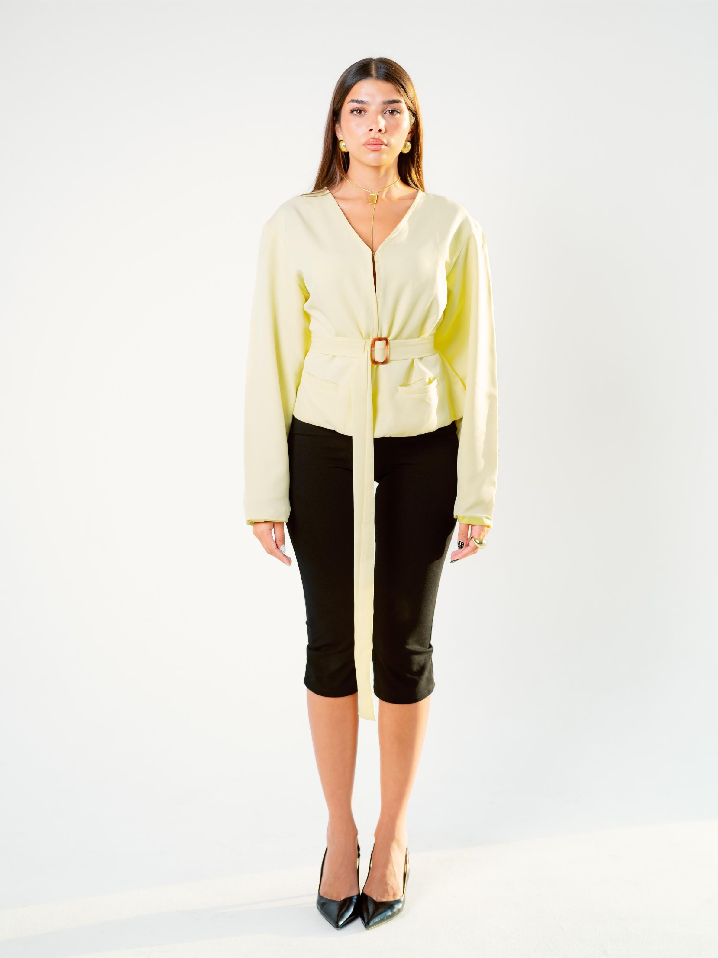 Butter Yellow blazer