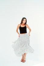 Polka dots skirt