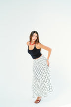 Polka dots skirt