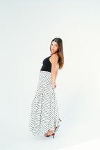Polka dots skirt