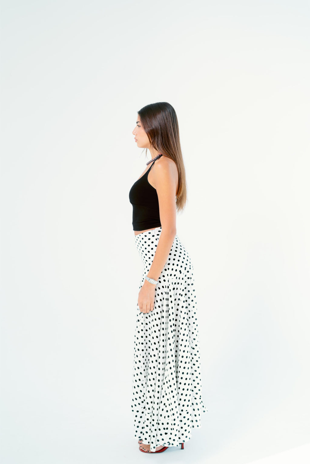 Polka dots skirt
