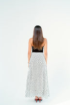 Polka dots skirt