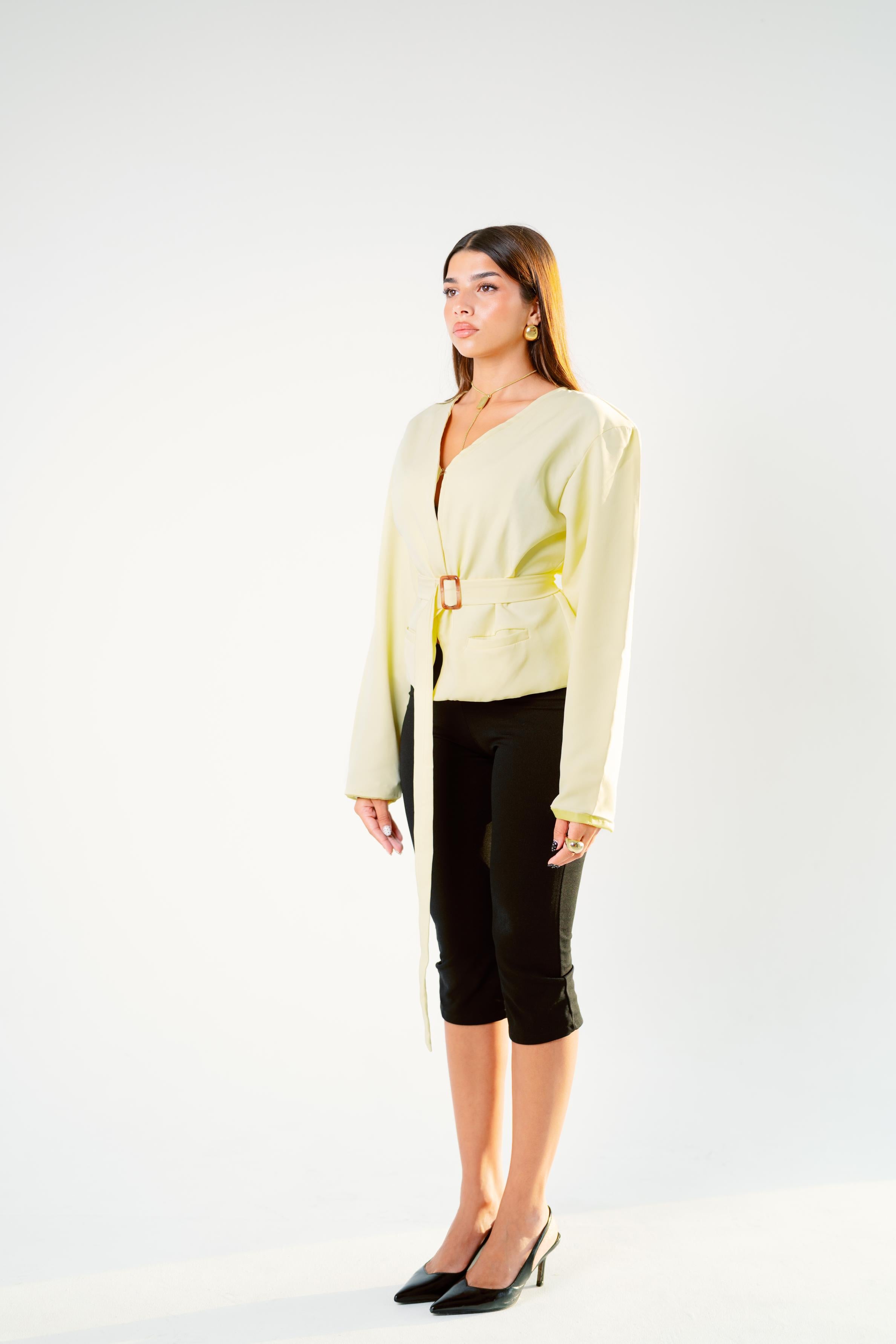 Butter Yellow blazer