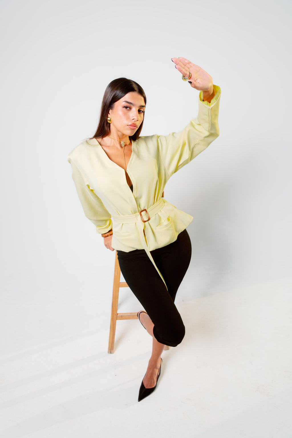 Butter Yellow blazer